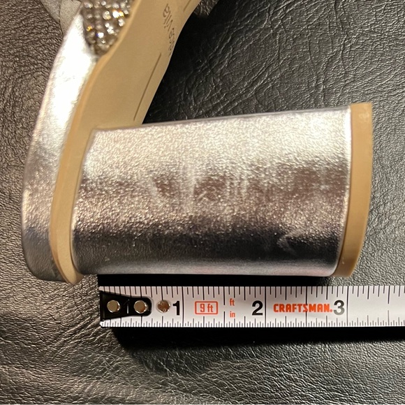 DV by Dolce Vita Silver Braided Heels - Picture 6 of 6